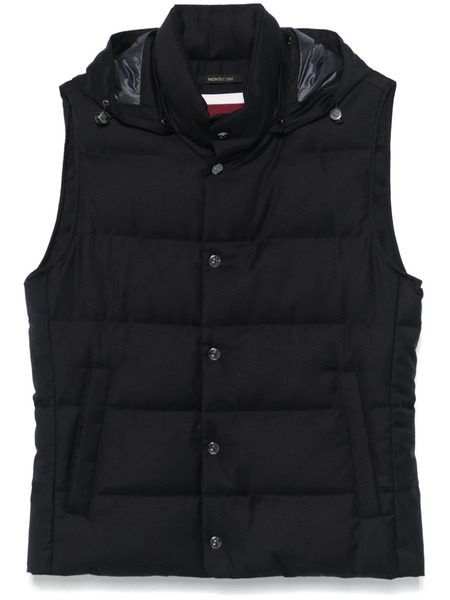  Montecore Wool Padded Vest - Blue 