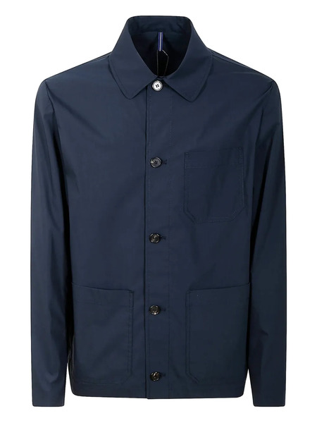  Montedoro Button-fastening Patch-pocket Jacket - Blue 