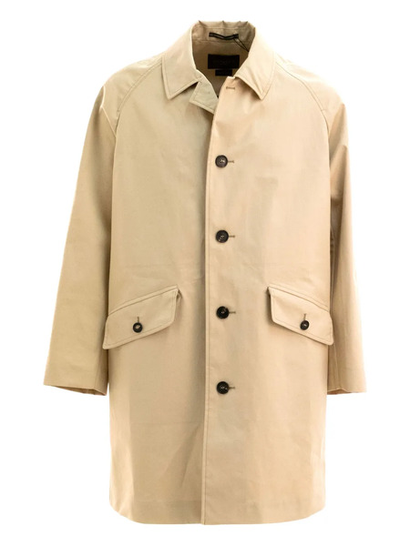  Montedoro Button-pocket Coat - Neutrals 