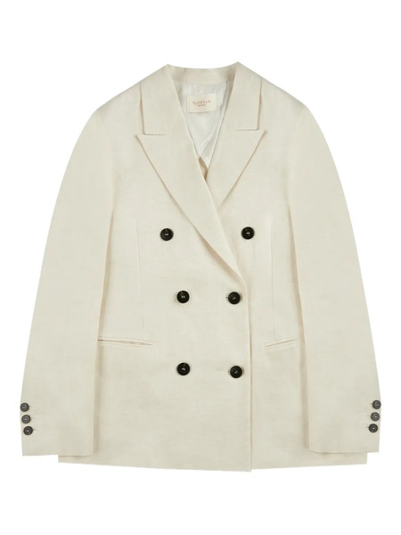  Montedoro Double-breasted Blazer - Neutrals 