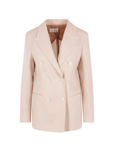  Montedoro Double-breasted Linen Jacket - Neutrals 