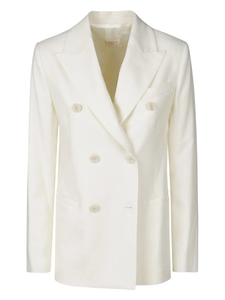  Montedoro Wool Blazer - White 