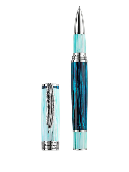  Montegrappa Wild Artic Rollerball Pen - Blue 
