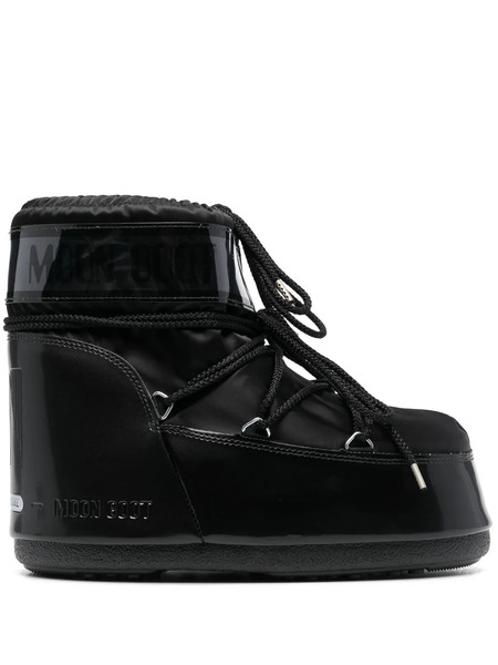  Moon Boot Chunky Lace-up Boots - Black 
