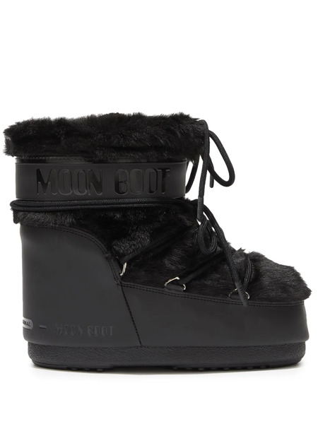  Moon Boot Icon Lace-up Boots - Black 
