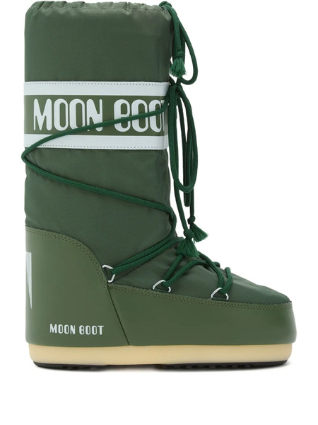  Moon Boot Icon Lace-up Padded Boots - Green 