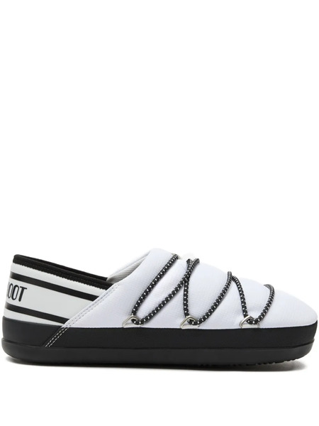  Moon Boot Icon Lace-up Slip-ons - White 