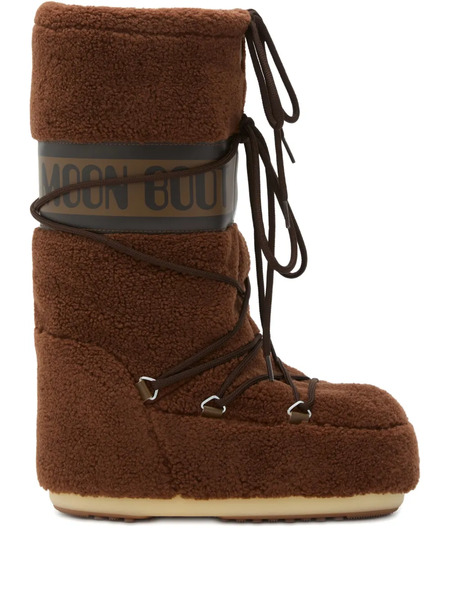  Moon Boot Icon Lace-up Snow Boots - Brown 