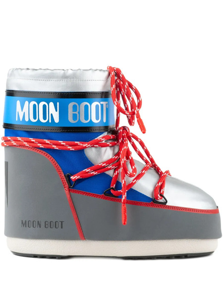  Moon Boot Icon Low Snow Boots - Silver 