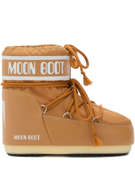  Moon Boot Icon Padded Logo-band Boots - Brown 