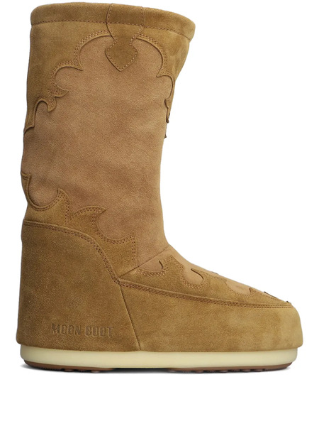  Moon Boot Icon Suede Boots - Brown 