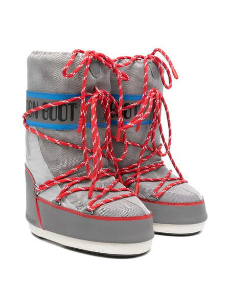  Moon Boot Kids Icon Boots - Grey 