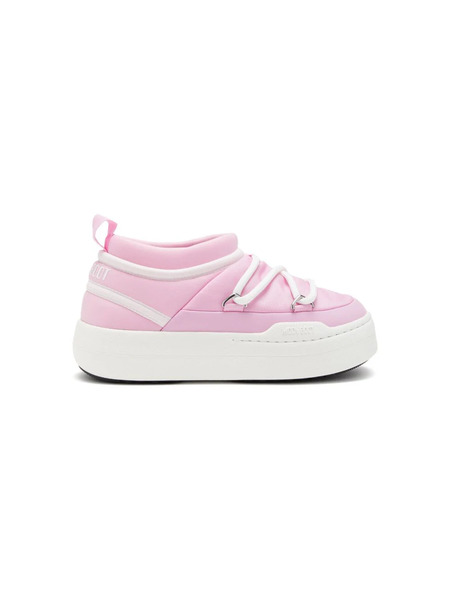  Moon Boot Kids Icon Lace-up Sneakers - Pink 