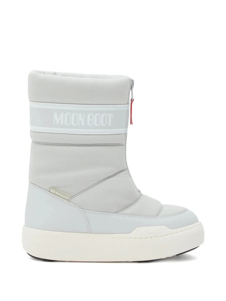  Moon Boot Kids Junior Park High Snow Boots - Grey 