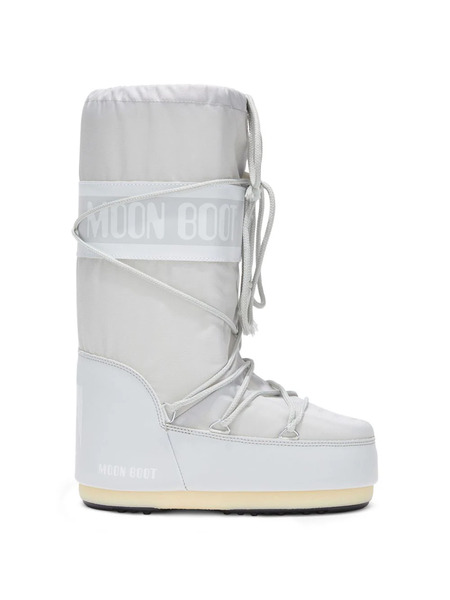  Moon Boot Kids Logo-print Boots - Grey 