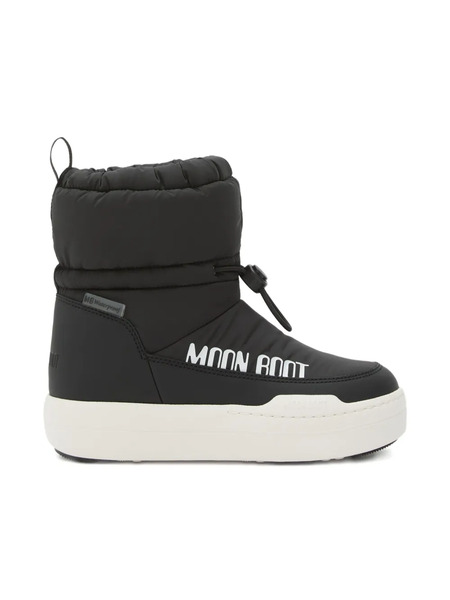  Moon Boot Kids Park Strap Quilted Snow Boots - Black 