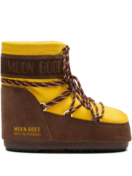  Moon Boot Lace-up Calf-length Boots - Brown 
