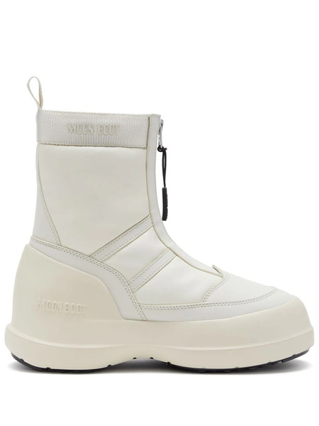  Moon Boot Luna Logo-print Boots - White 