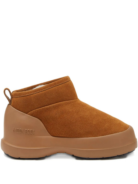  Moon Boot Mezzaluna Suede Low Boots - Brown 