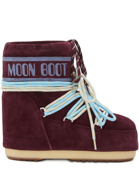  Moon Boot Suede Boots - Red 
