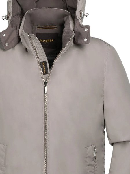  Moorer Albini-stp Jacket - Neutrals 