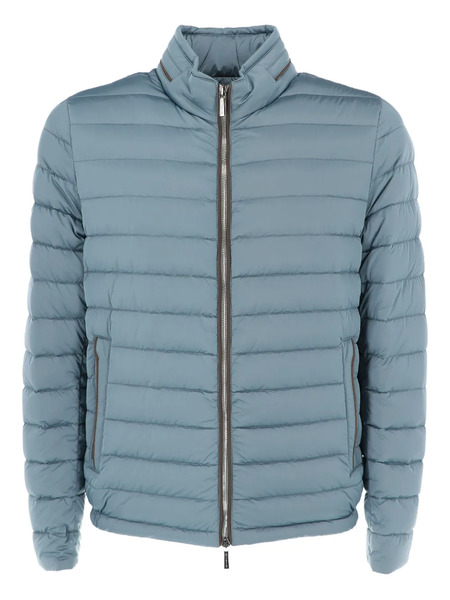  Moorer Alec-53c Quilted Jacket - Blue 