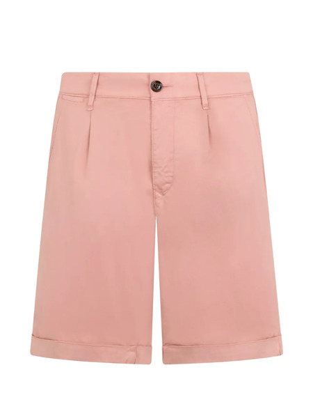  Moorer Alicudi-sec Turned-up Shorts - Pink 