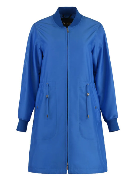  Moorer Amarilli Drawstring-waist Coat - Blue 