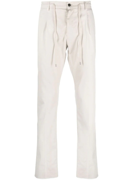  Moorer Anton-we Drawstring Tapered Trousers - Neutrals 