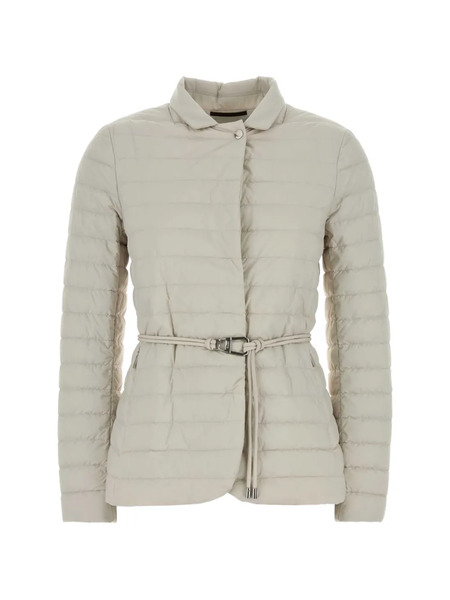  Moorer Belted Jacket - Neutrals 