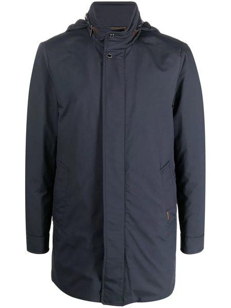  Moorer Bracci-skt Padded Coat - Blue 