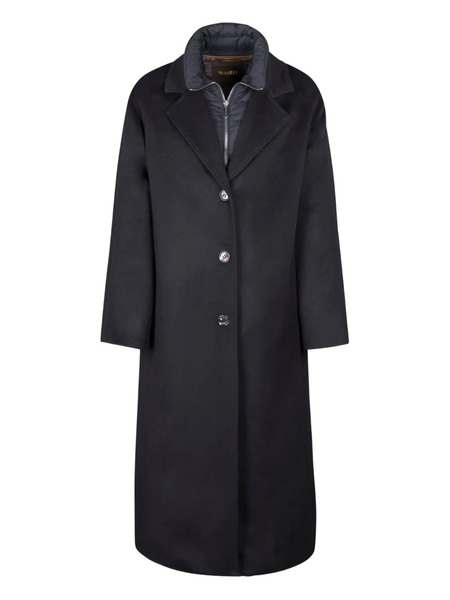  Moorer Button-down Coat - Black 