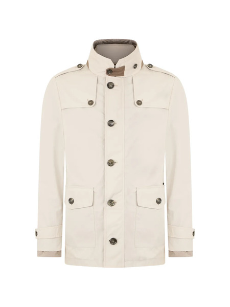 Moorer Button-down Jacket - Neutrals 