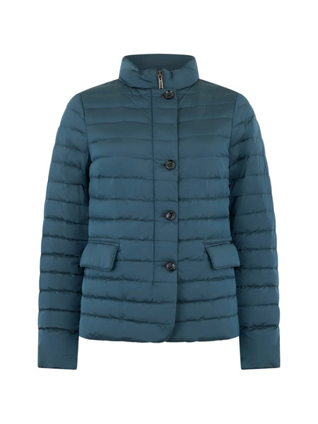 Moorer Button Padded Jacket - Blue 