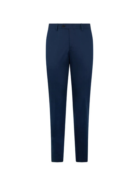  Moorer Button Trousers - Blue 