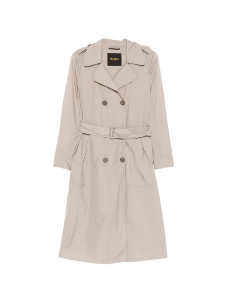  Moorer Cleopatra Belted Double-breasted Trench Coat - Neutrals 