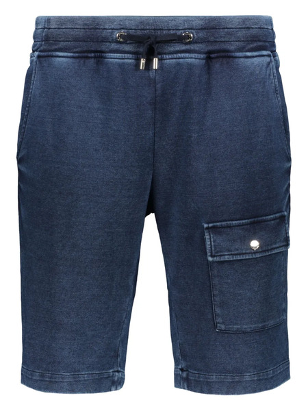  Moorer Cotton Bermuda Shorts - Blue 