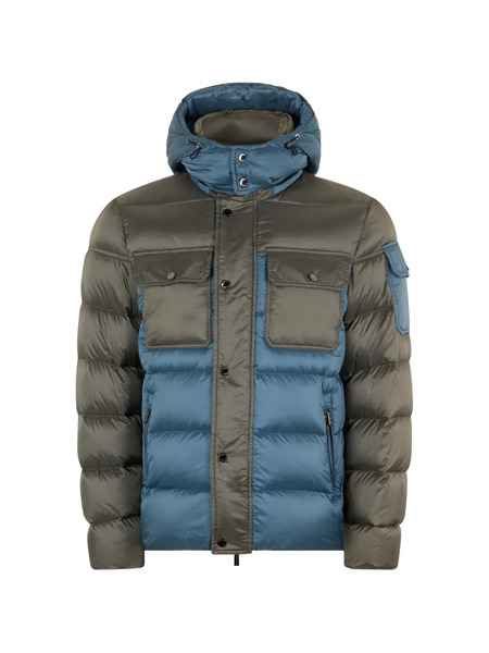  Moorer Devon Hooded Padded Jacket - Grey 