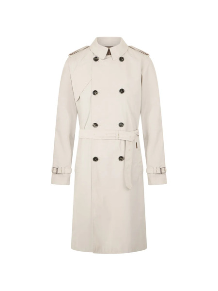  Moorer Double-breasted Trench Coat - Neutrals 