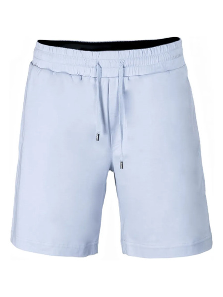 Moorer Drawstring Track Shorts - Blue 