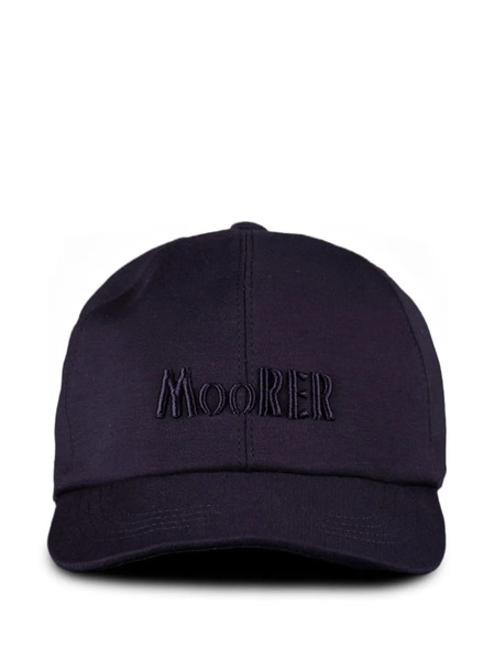  Moorer Embroidered-logo Baseball Cap - Blue 