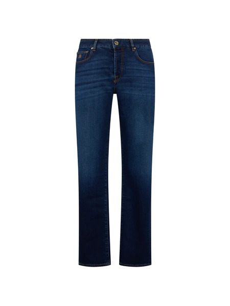  Moorer Five-pocket Jeans - Blue 