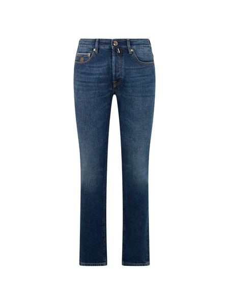  Moorer Five-pocket Jeans - Blue 