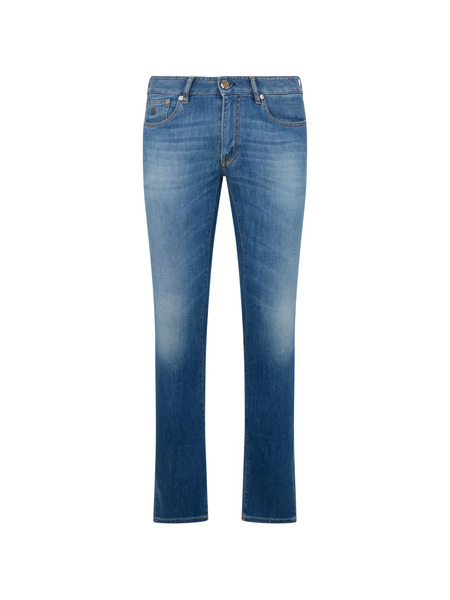  Moorer Five-pockets Jeans - Blue 