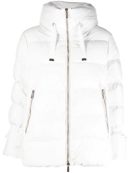  Moorer Gadia Quilted Padded Jacket - White 