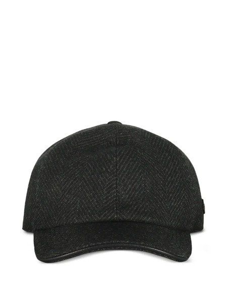  Moorer Herringbone Baseball Cap - Green 