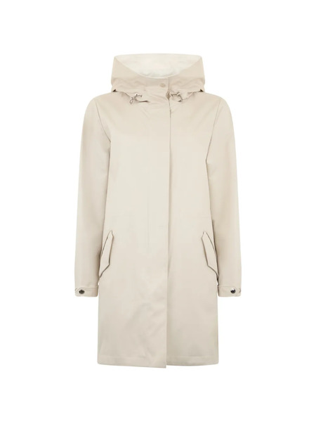  Moorer Hooded Parka Coat - Neutrals 