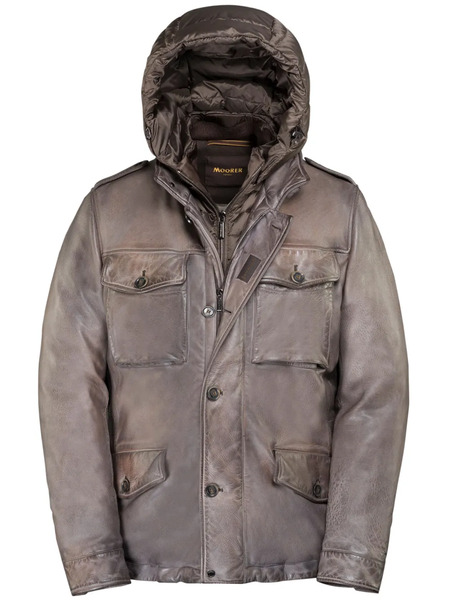  Moorer Isac Jacket - Brown 