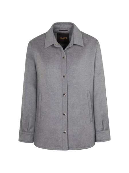  Moorer Kinsale Buttoned Jacket - Grey 