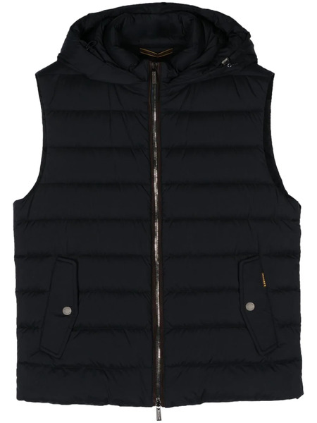  Moorer Kitami-s3 Padded Gilet - Blue 